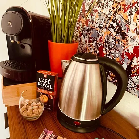 Apartmán La Colmarina Cosy 1 Bedroom Flat- Elevator Wifi & Private Parking-keybox *