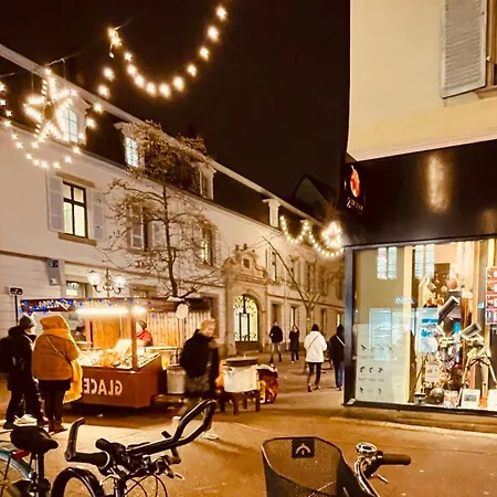 Apartmán La Colmarina Cosy 1 Bedroom Flat- Elevator Wifi & Private Parking-keybox *