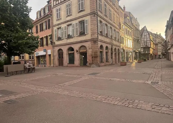 Daire Cosy Centre-ville Colmar-ascenseur & Parking Prive En Sous Sol *